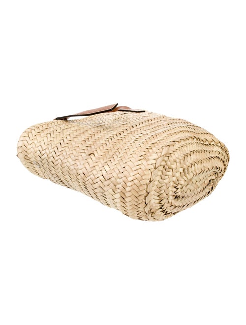 Poolside Straw Bucket Bag