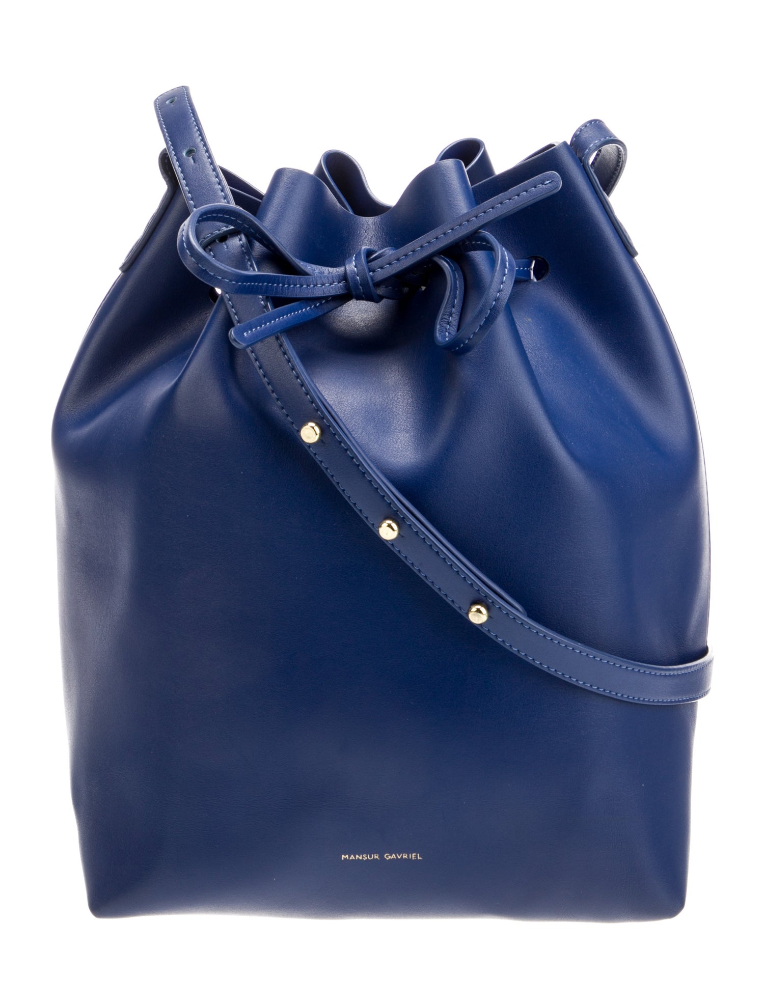 Mansur Gavriel Leather Bucket Bag