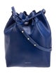Mansur Gavriel Leather Bucket Bag
