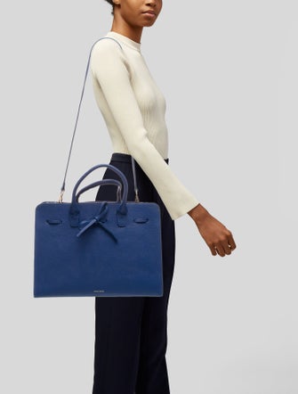 Mansur Gavriel Leather Top Handle Bag