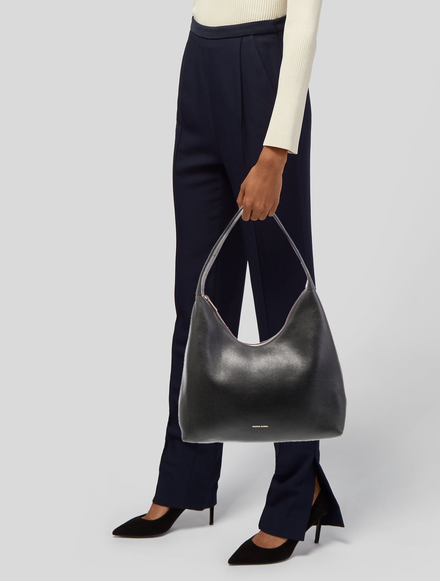 Mansur Gavriel Leather Top Handle Bag