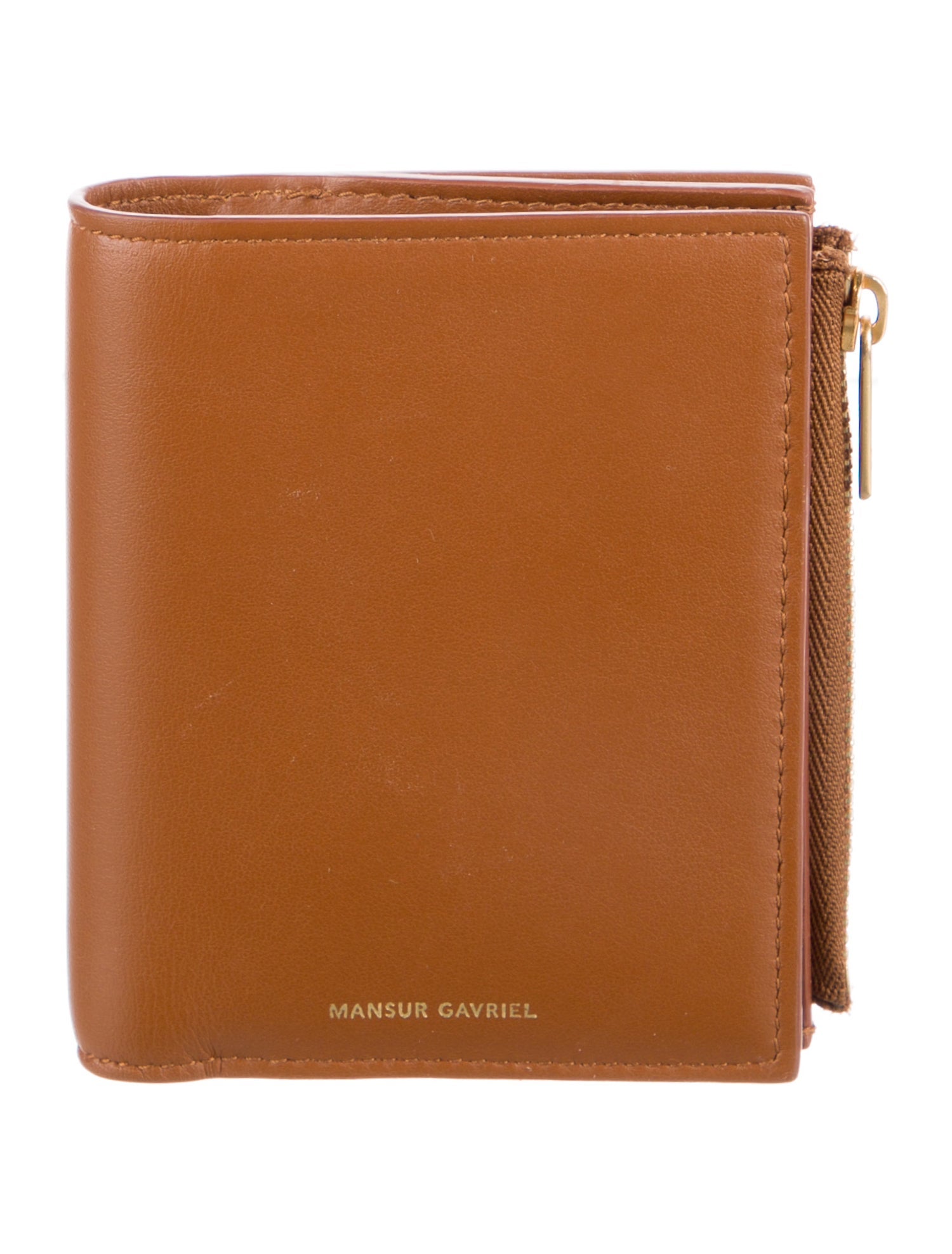 Mansur Gavriel Leather Compact Wallet