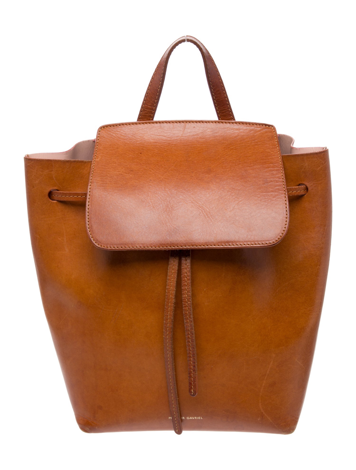 Mansur Gavriel Leather Backpack