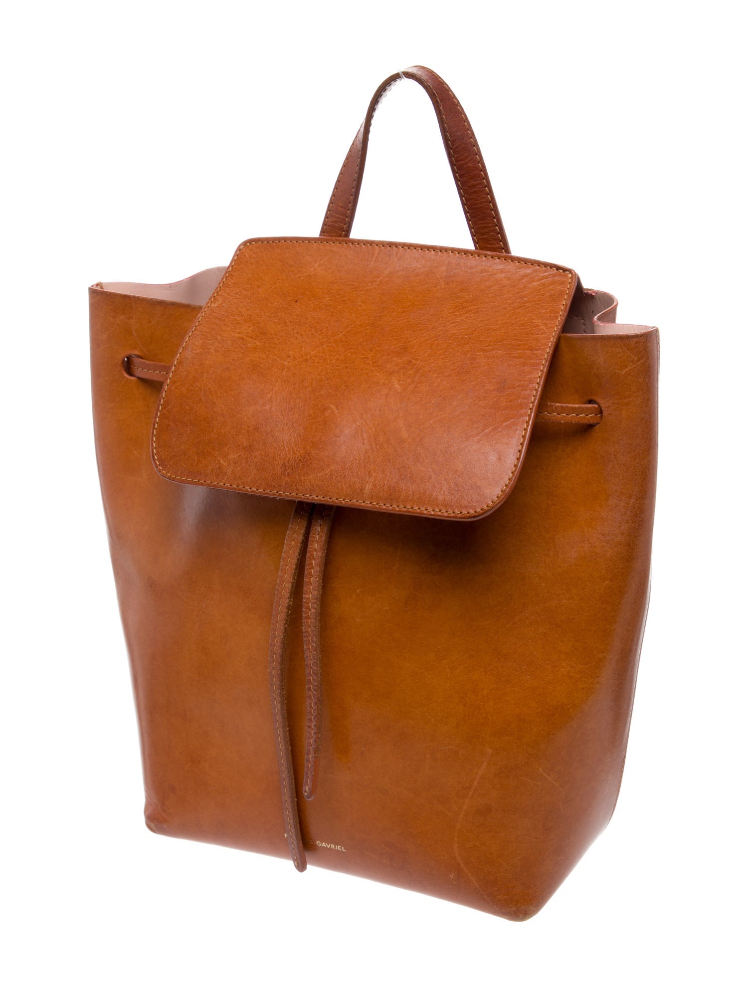 Mansur Gavriel Leather Backpack