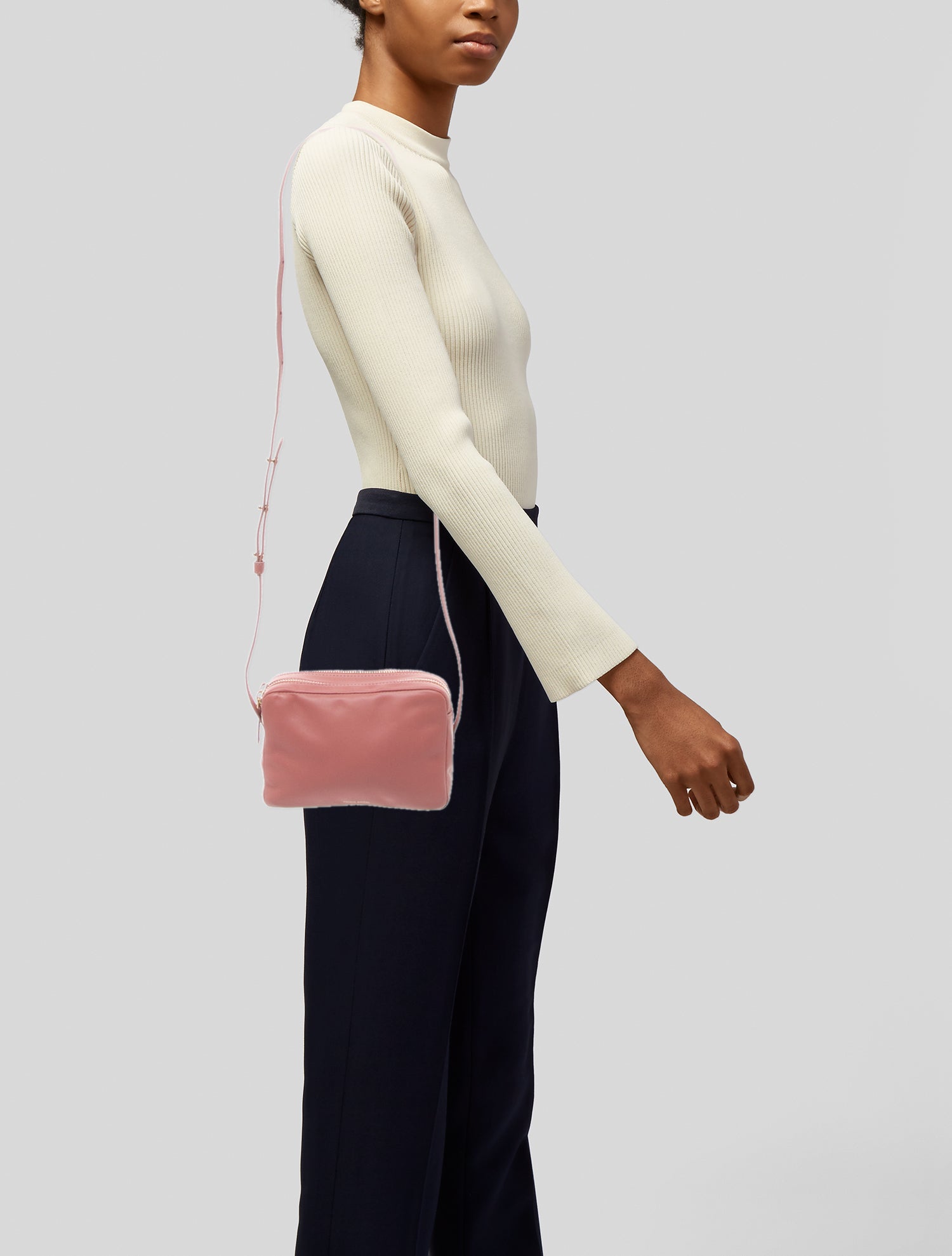 Mansur Gavriel Leather Crossbody Bag