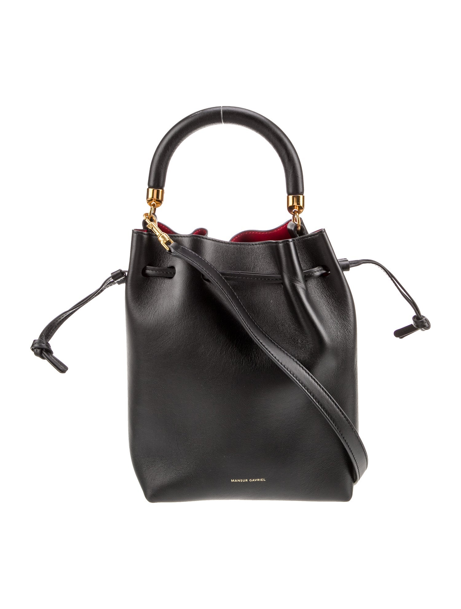 Mansur Gavriel Leather Top Handle Bag