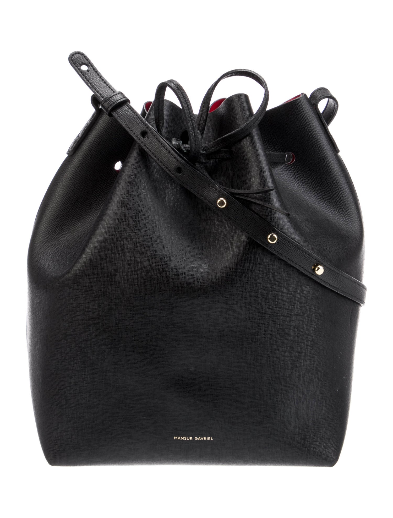 Mansur Gavriel Leather Bucket Bag