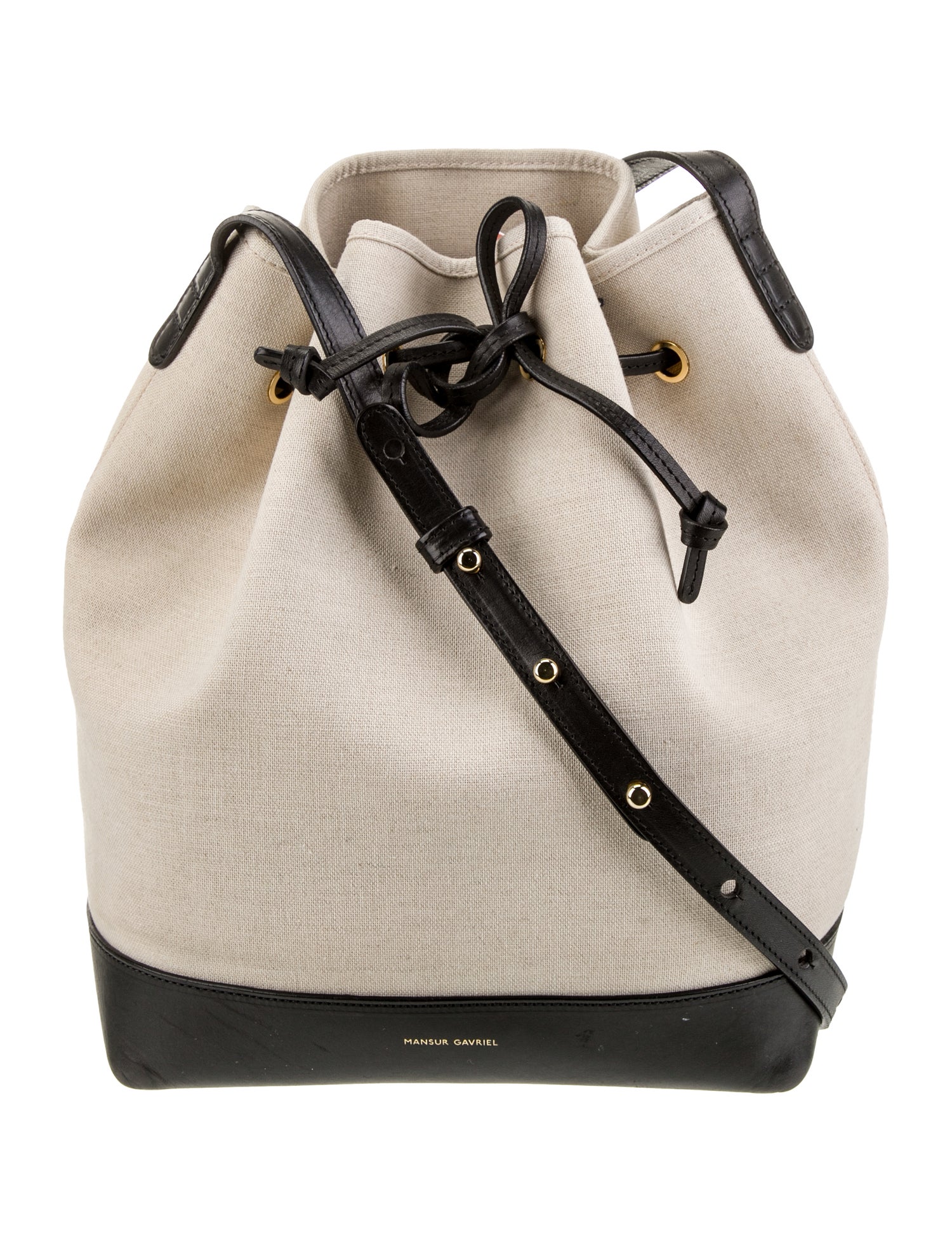 Mansur Gavriel Canvas Bucket Bag