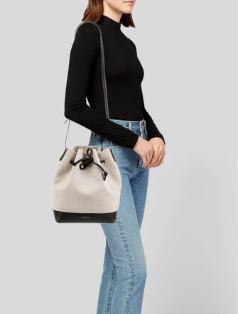 Mansur Gavriel Canvas Bucket Bag