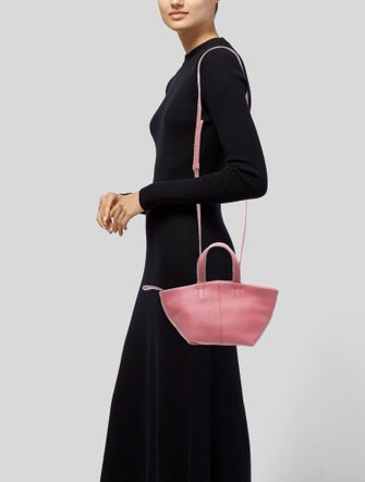 Mansur Gavriel Leather Top Handle Bag