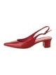Mansur Gavriel Leather Slingback Pumps