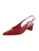 Mansur Gavriel Leather Slingback Pumps
