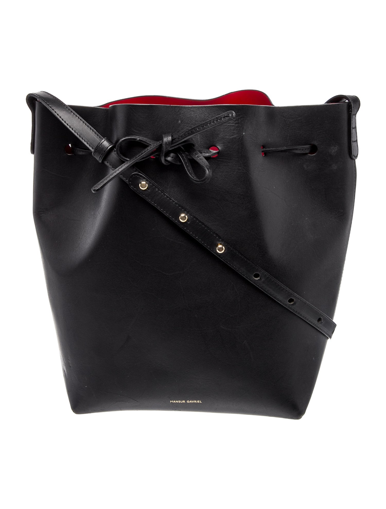 Mansur Gavriel Leather Shoulder Bag