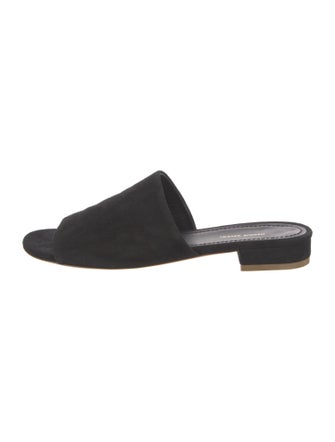 Mansur Gavriel Suede Slides