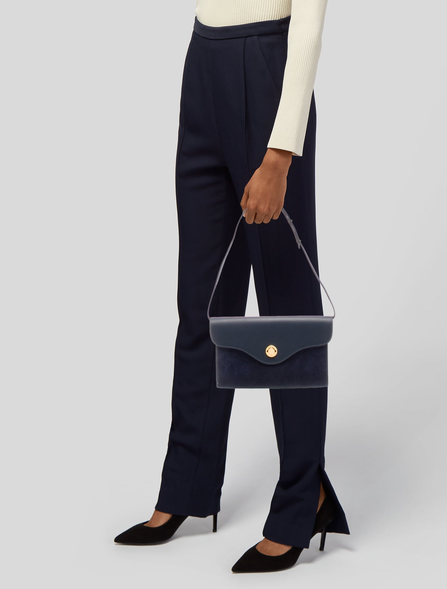Mansur Gavriel Leather Shoulder Bag