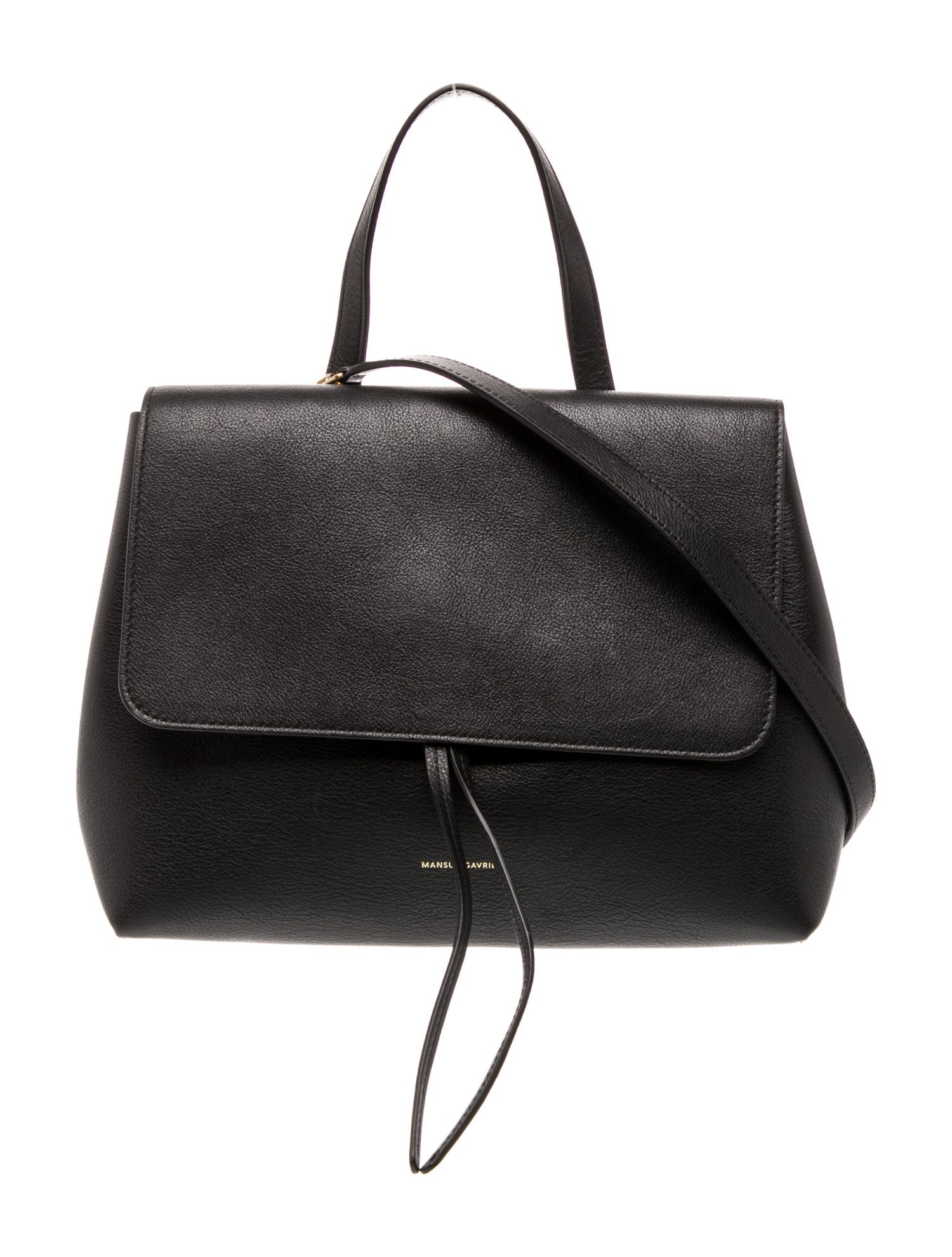 Mansur Gavriel Leather Top Handle Bag