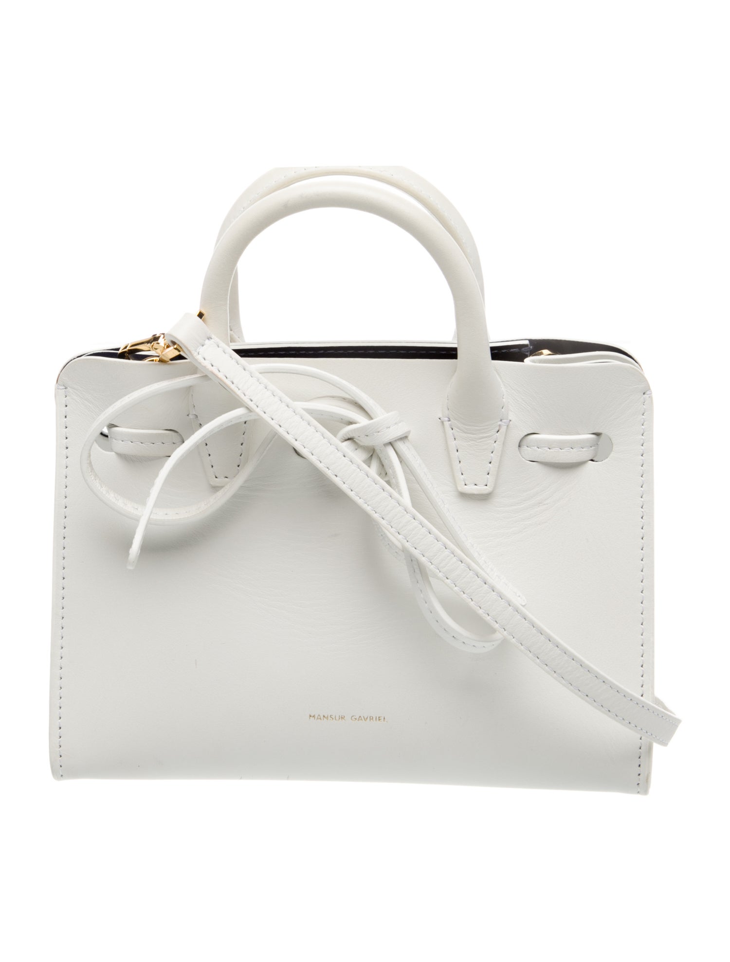 Mansur Gavriel Leather Top Handle Bag