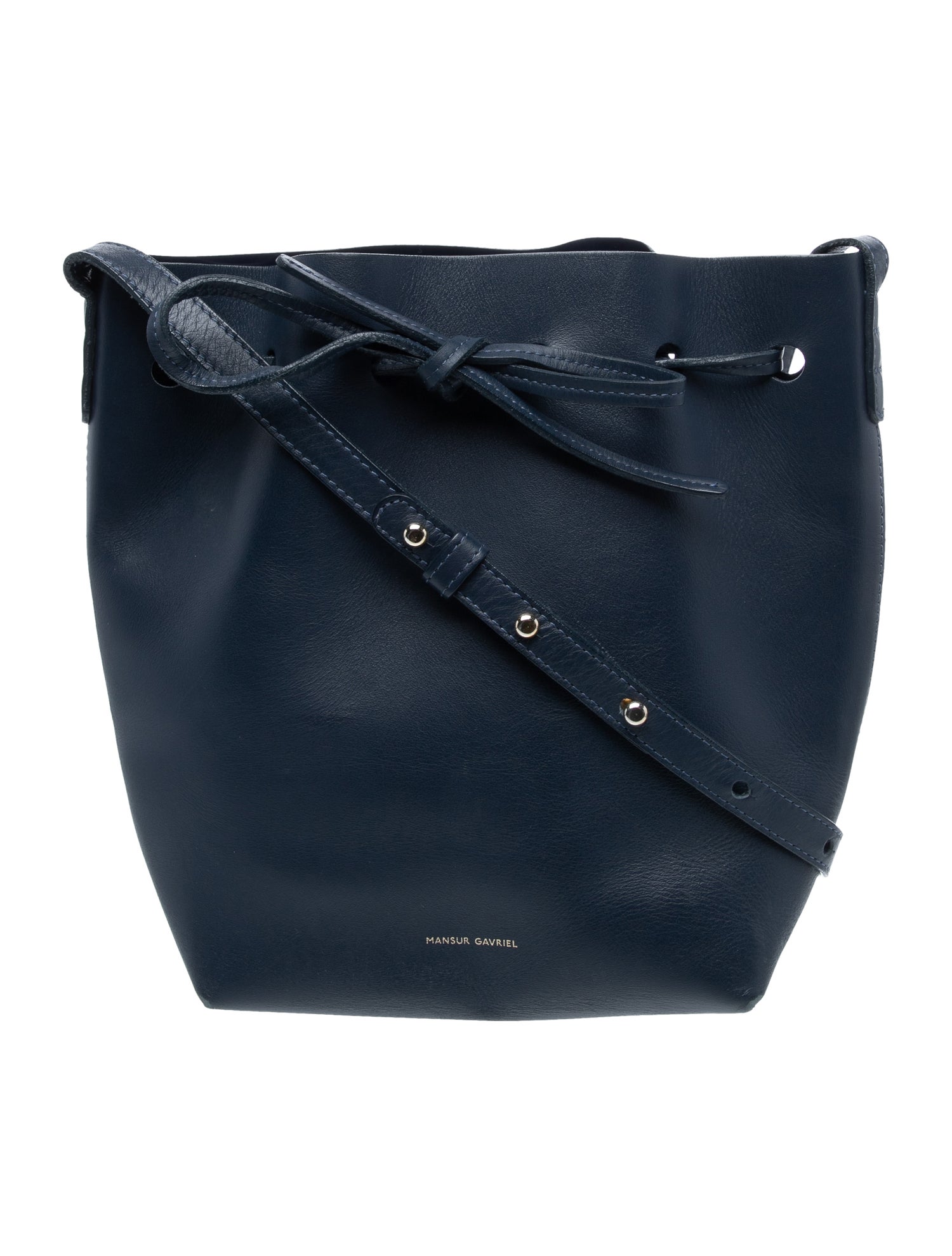 Mansur Gavriel Leather Bucket Bag