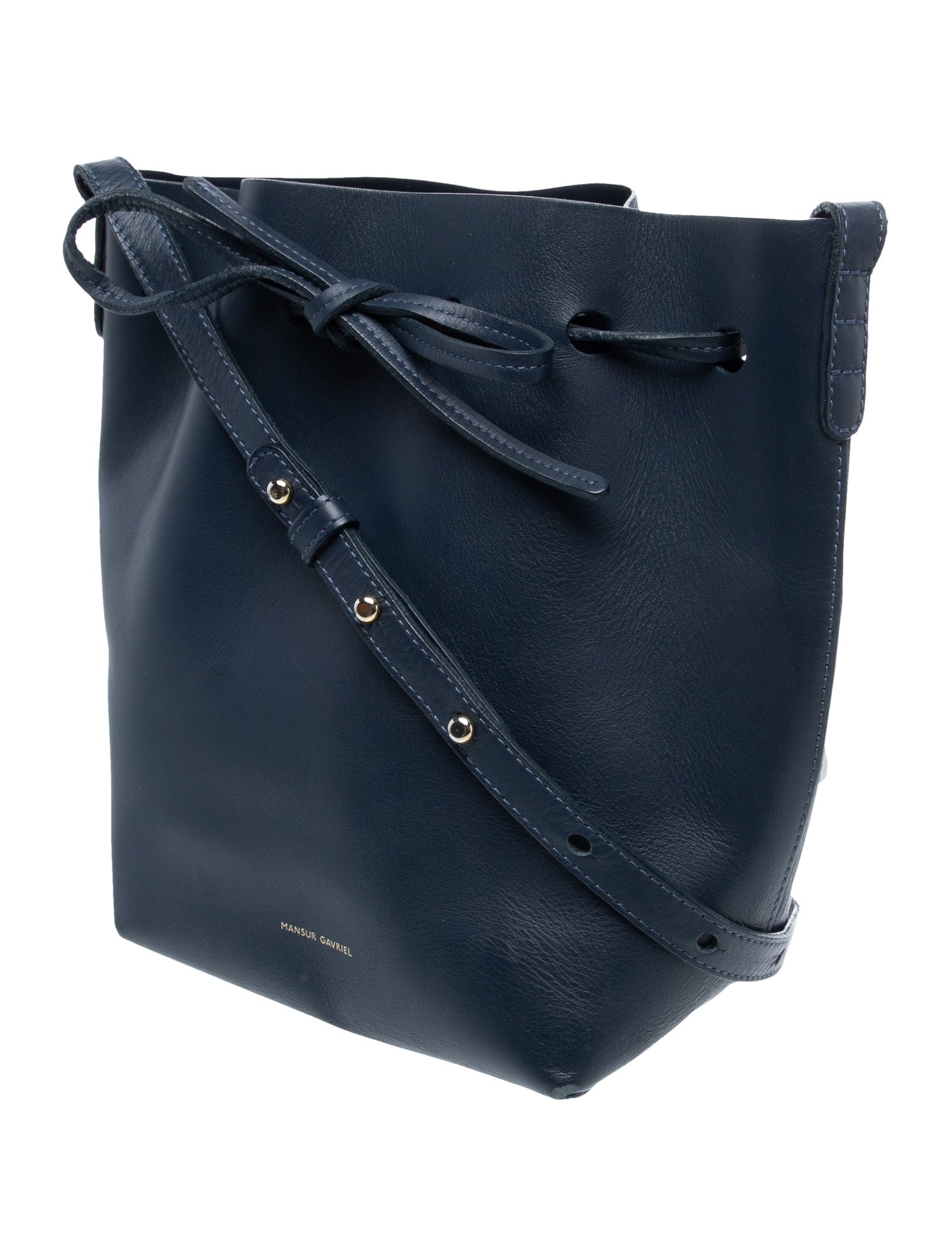 Mansur Gavriel Leather Bucket Bag