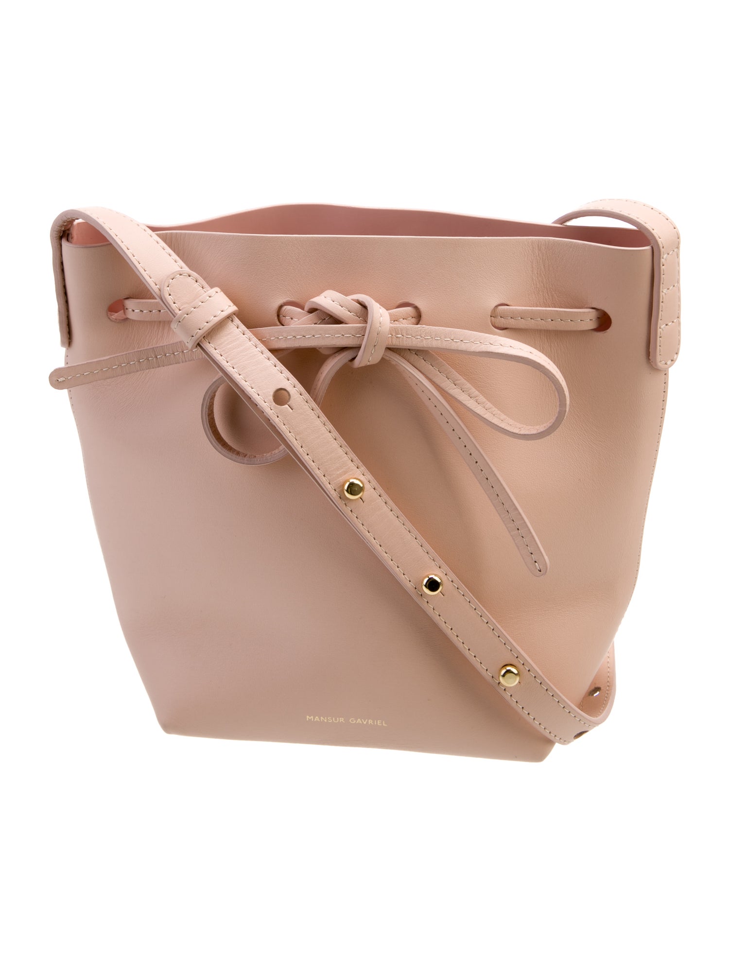 Mansur Gavriel Leather Shoulder Bag