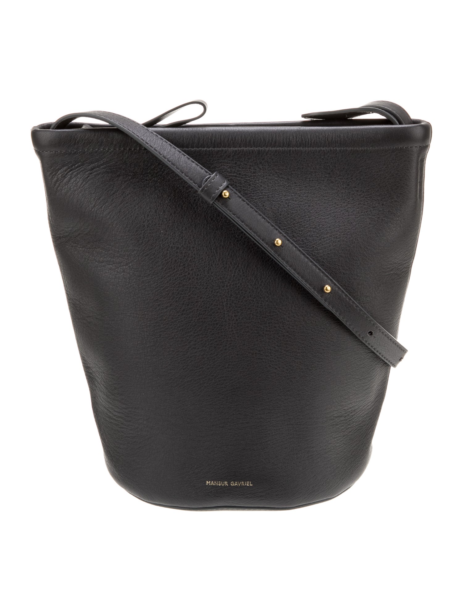 Mansur Gavriel Leather Bucket Bag