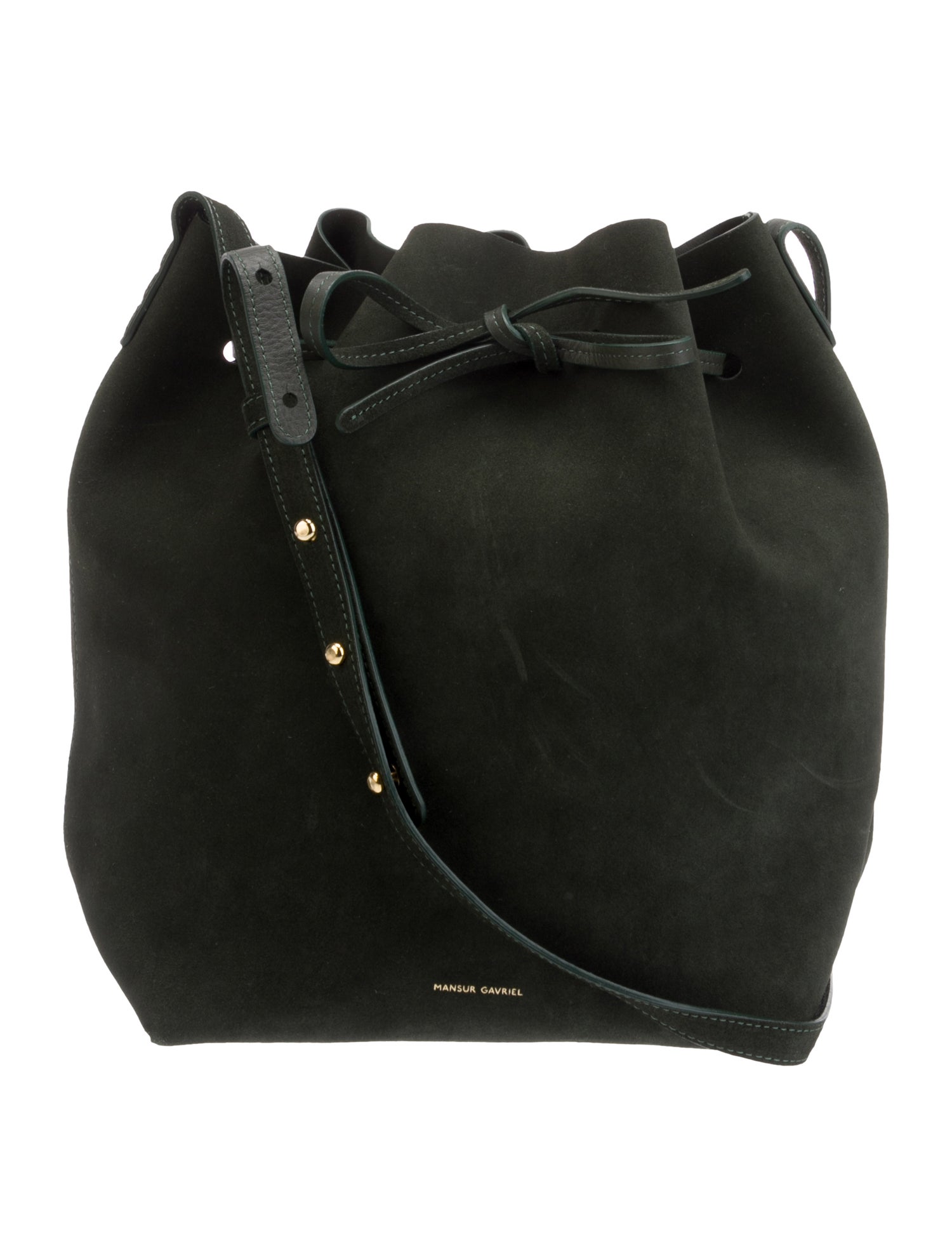 Mansur Gavriel Suede Shoulder Bag