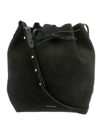 Mansur Gavriel Suede Shoulder Bag