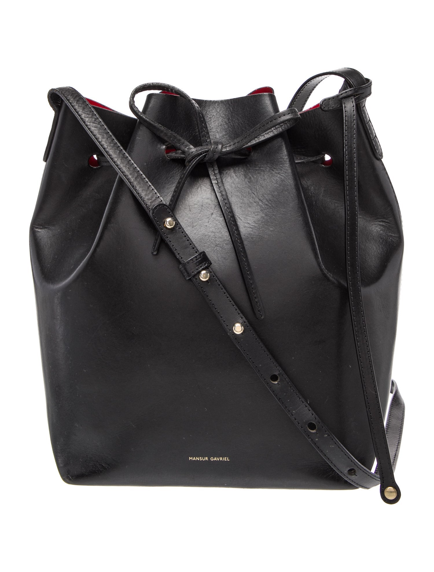 Mansur Gavriel Leather Shoulder Bag