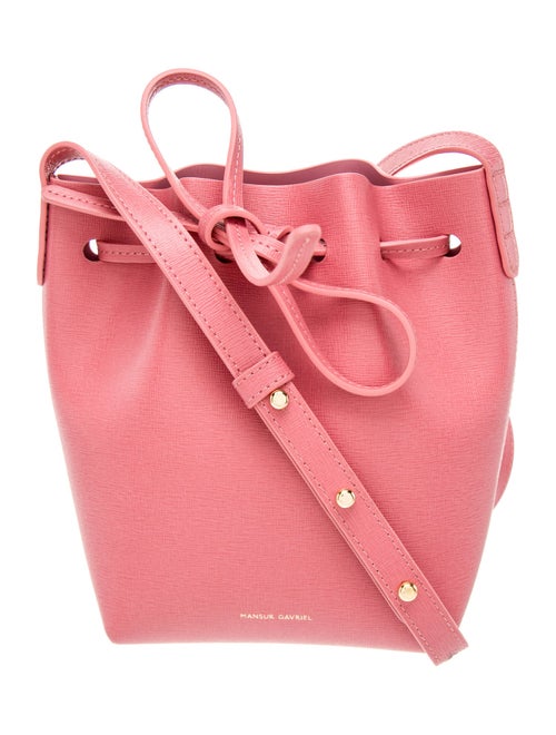 Mansur Gavriel Leather Bucket Bag