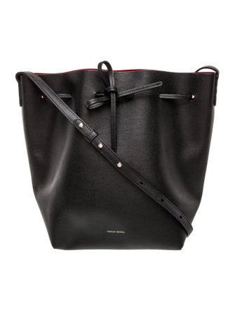 Mansur Gavriel Leather Bucket Bag Large