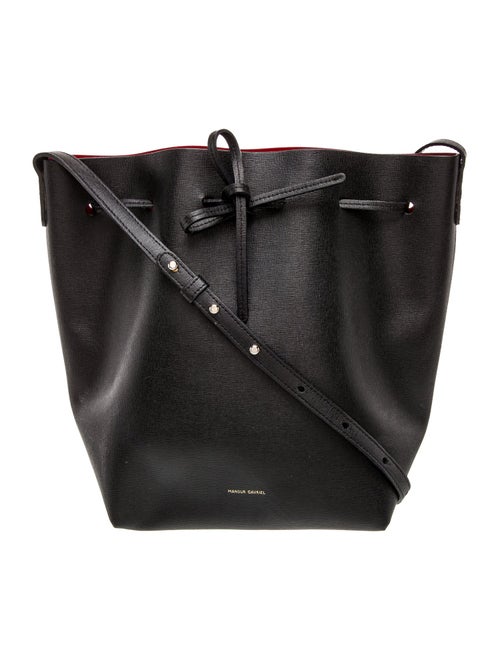 Mansur Gavriel Leather Bucket Bag Large