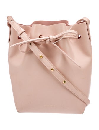 Mansur Gavriel Leather Bucket Bag