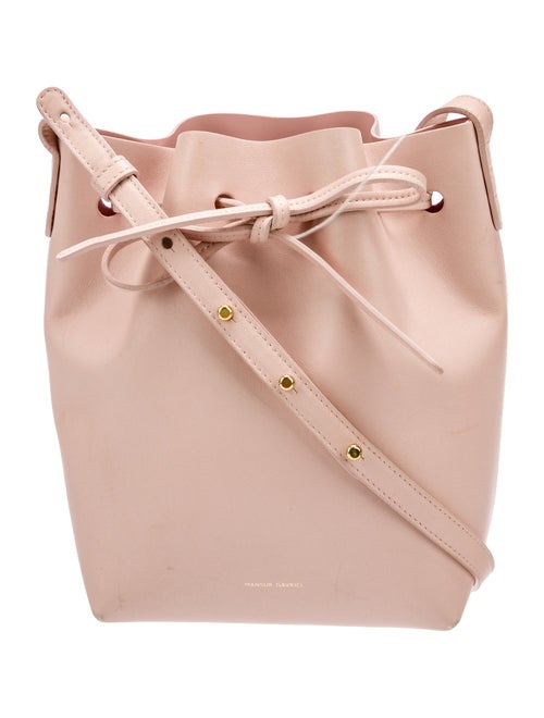 Mansur Gavriel Leather Bucket Bag