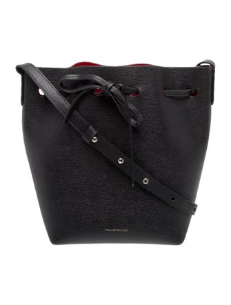 Mansur Gavriel Saffiano Leather Bucket Bag