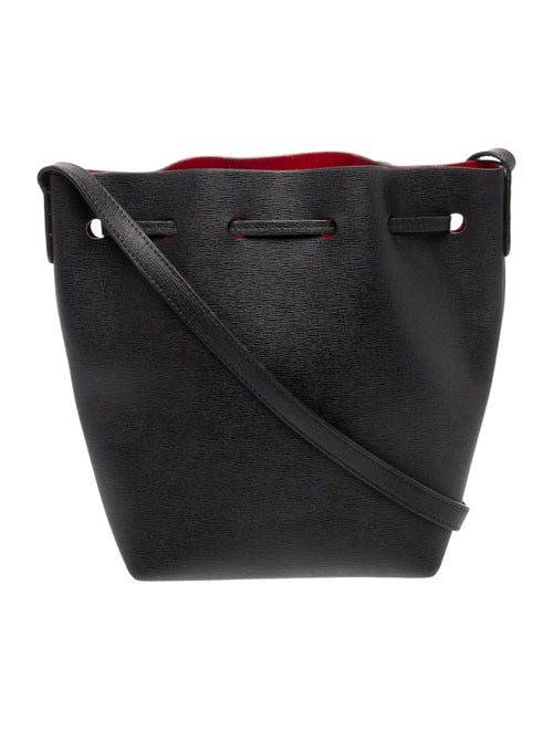 Mansur Gavriel Saffiano Leather Bucket Bag