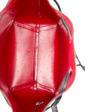 Mansur Gavriel Saffiano Leather Bucket Bag