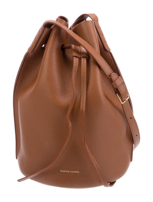 Mansur Gavriel Leather Bucket Bag