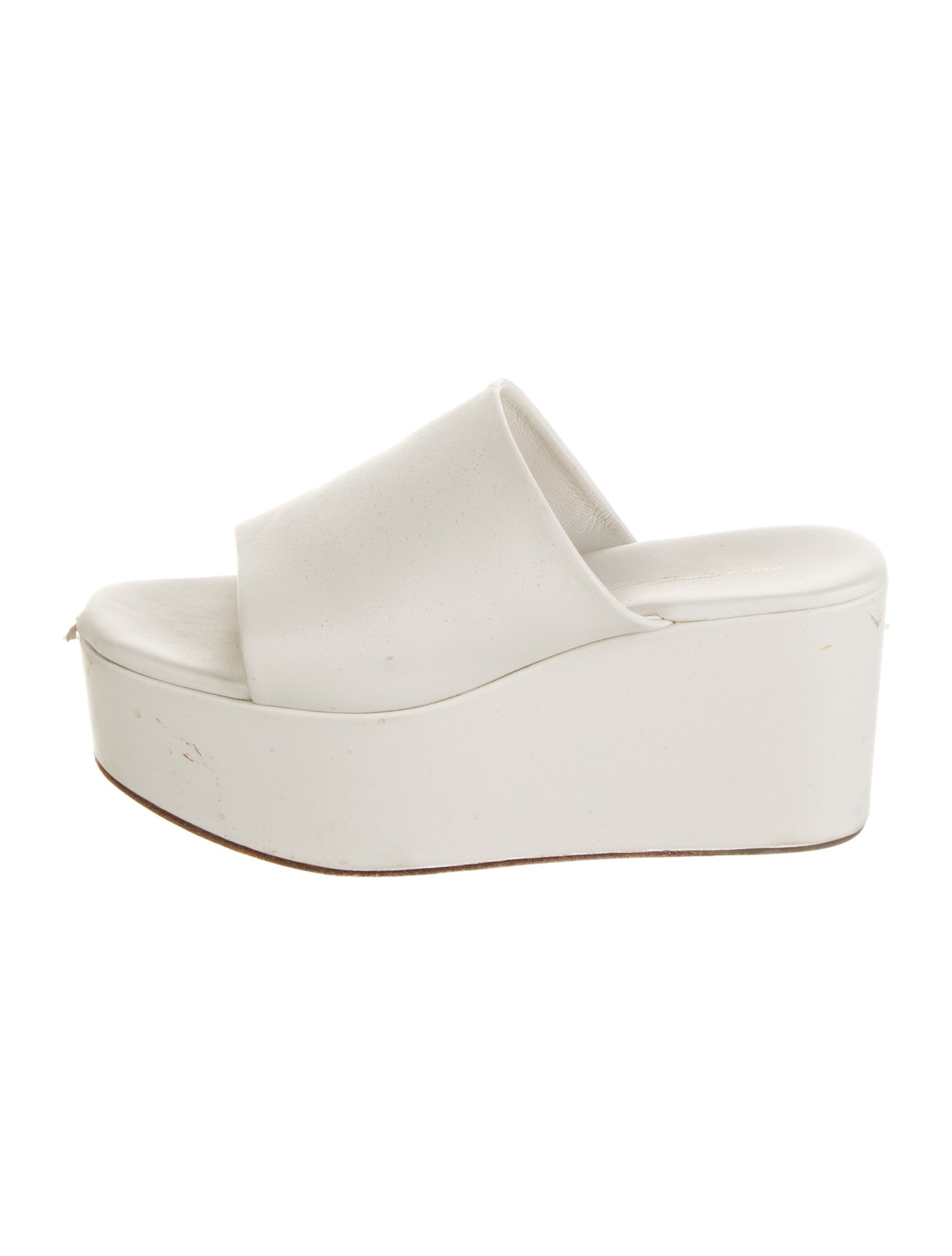 Mansur Gavriel Leather Slides