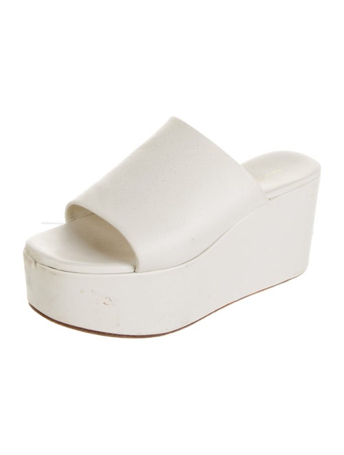 Mansur Gavriel Leather Slides