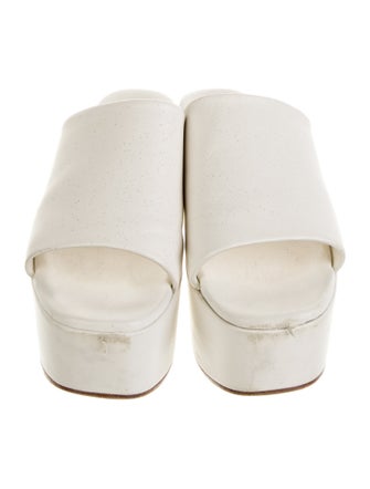 Mansur Gavriel Leather Slides