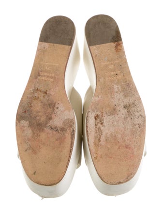 Mansur Gavriel Leather Slides