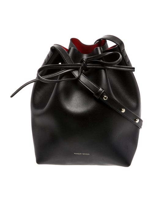 Mansur Gavriel Leather Bucket Bag