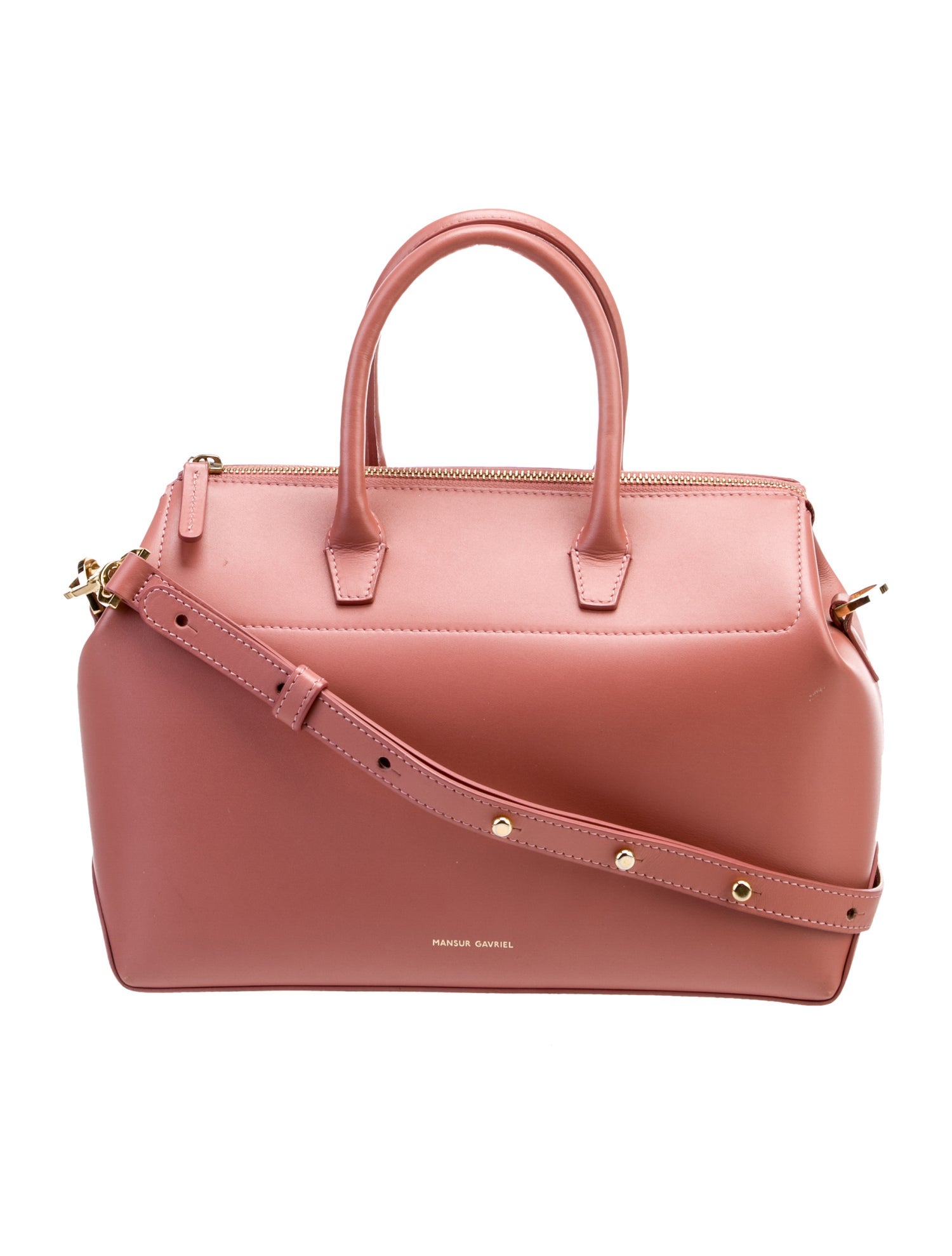 Mansur Gavriel Leather Top Handle Bag