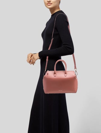 Mansur Gavriel Leather Top Handle Bag