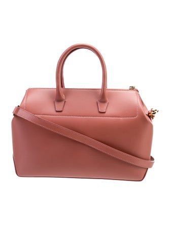 Mansur Gavriel Leather Top Handle Bag