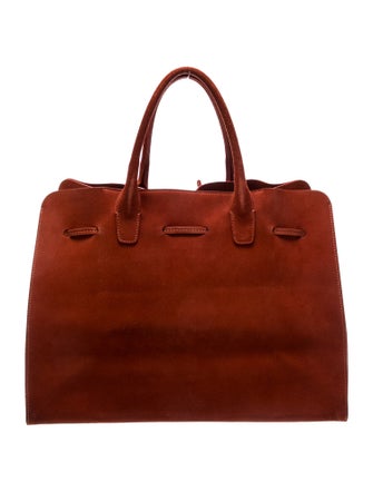 Mansur Gavriel Suede Top Handle Bag