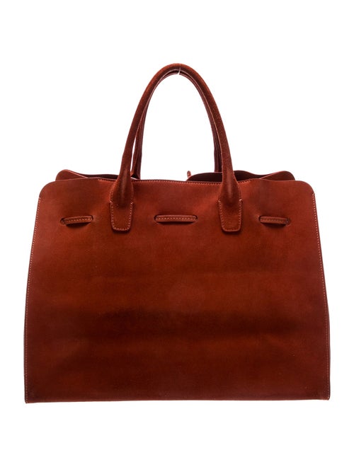 Mansur Gavriel Suede Top Handle Bag