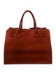 Mansur Gavriel Suede Top Handle Bag