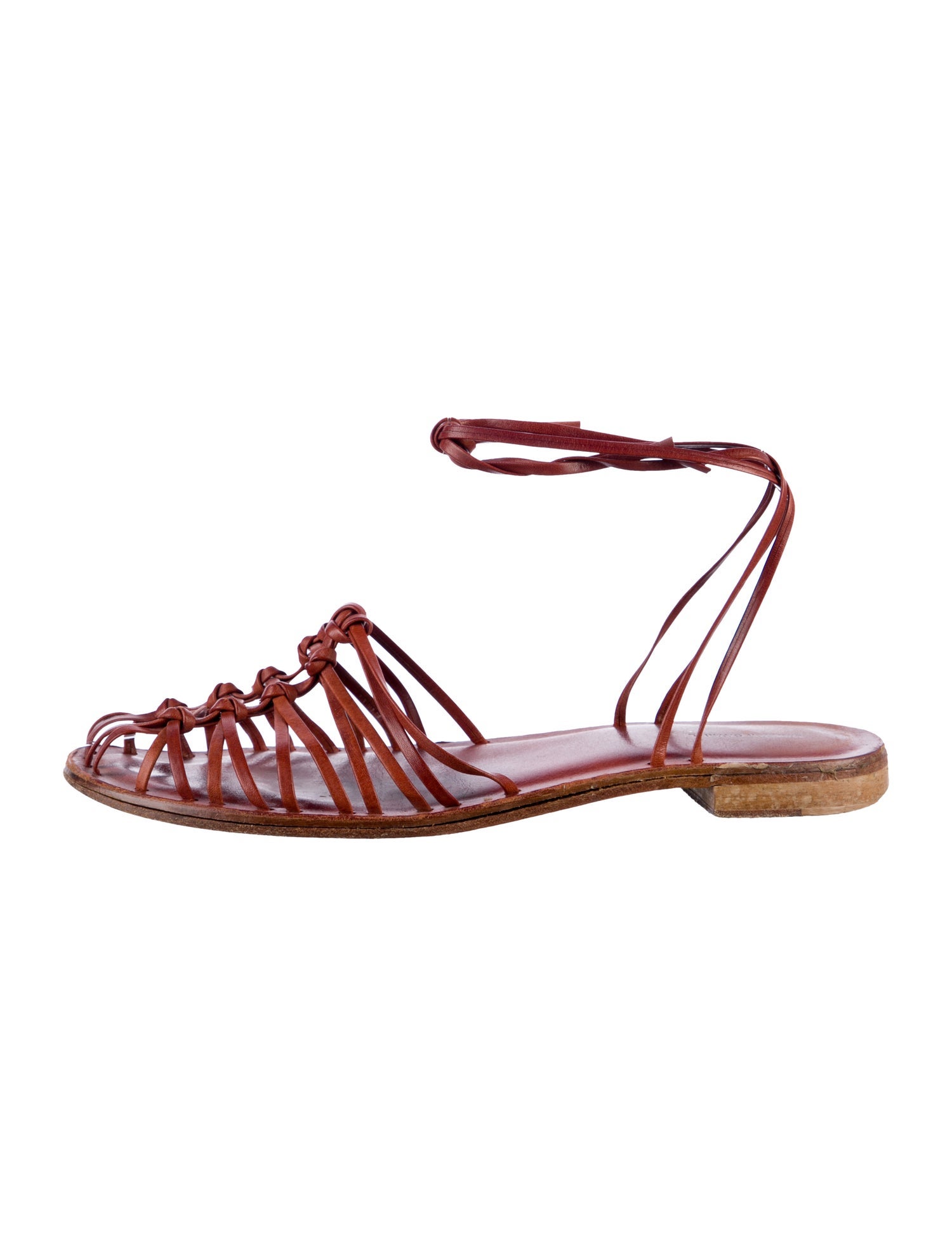 Mansur Gavriel Leather Gladiator Sandals