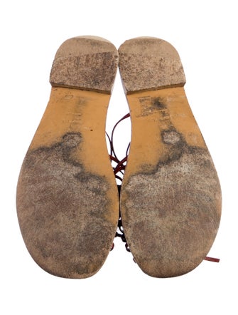 Mansur Gavriel Leather Gladiator Sandals